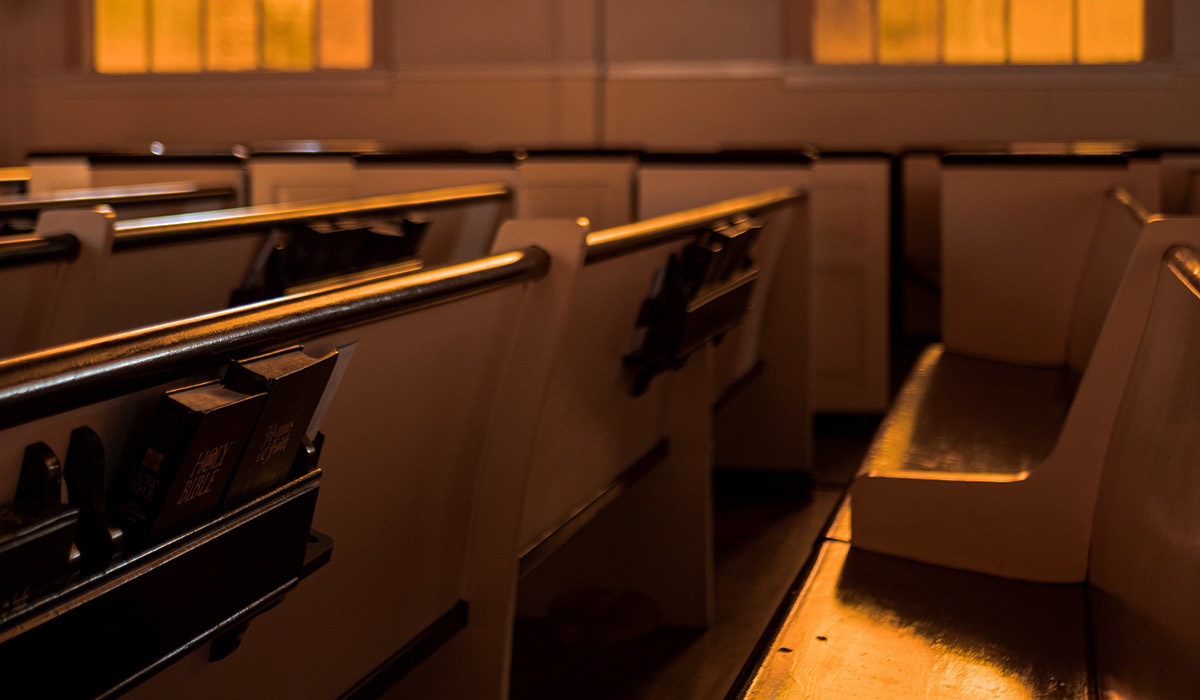 church pews